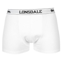 Lonsdale Mens 2 Pack Trunks - White Photo