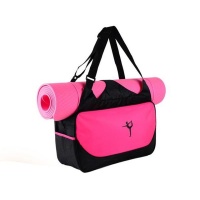 High Capacity Waterproof Yoga Backpack - Pink Photo