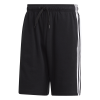 adidas Men's 3-Stripe Shorts - Black Photo