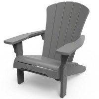 Keter Troy Adirondack Chair - Graphite Photo
