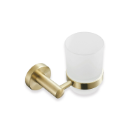 Trendy Taps Tbg036 - Brushed Gold Toothbrush Holder Photo