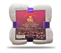 Sweet Home Flannel Soft Blanket - Winter Essential - 152 X 200 cm Photo