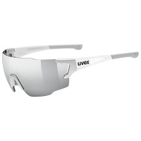 uvex Sportstyle 804 Cycling Eyewear - White / Silver Photo