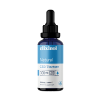 Elixinol Hemp Oil Drops 300mg CBD - Natural Flavour Photo