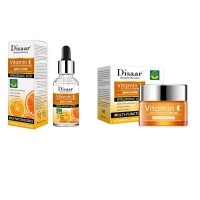 Disaar Vitamin C Brightening & Anti-Aging Face Serum and Face Cream Photo