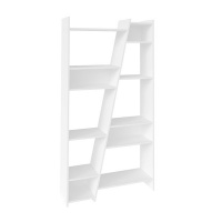 Click Furniture Zap Bookcase White Photo