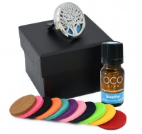 OCO Life Tree Of Life Car Vent Diffuser with Breathe Essential Oil Photo