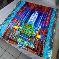 Print with Passion Cathedral Lap Fleece Blanket Photo