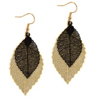 Lily Rose Lily & Rose Double Leaf Drop Earrings Photo