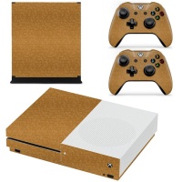 SkinNit Decal Skin For Xbox one S: HoneyComb Gold Photo