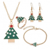 SilverCity Christmas Gift - Christmas Tree Jewellery Set Photo