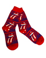 SKA Fashion Socks Rolling Stones Red- Size 41-46 Photo