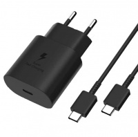 Samsung Super Fast Charging Wall Charger & Type C to Type C Cable Photo