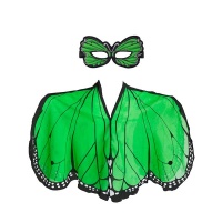 Dreamy Dress Up Dreamy Poncho & Mask - Green Butterfly Photo