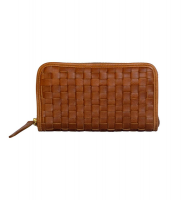 Mally Bags Woven Ladies Wallet in Toffee Photo