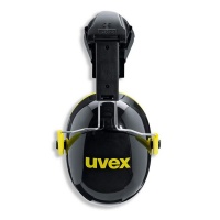 Uvex Earmuffs Black /Yellow K2H Series Photo