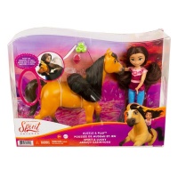 Spirit Untamed Nuzzle & Play Lucky Doll & Horse Photo