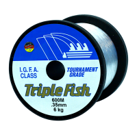 Triple Fish IGFA Nylon Fishing Line 37KG 0.90MM Colour Yellow 800M Spool Photo