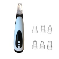 LED Light Blackhead Remover Pore Vacuum Cleaner With Hot Compress-Champagne Photo