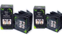 Pack of 2 Black Hair Shampoo 10 Sachets x 2 Photo