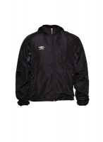Umbro Shower Jacket - Black/Charcoal Photo