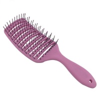 Twisty Detangling Curved Vent Brush - Pink Photo