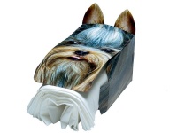 Dog Tissue Box - Border Collie Photo