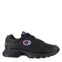 Champion Mens CWA Leather Trainers- Black [Parallel Import] Photo