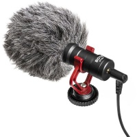 BOYA Universal Multipurpose Cardioid Condenser Microphone - BY-MM1 - Black Photo