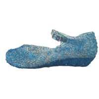 Blue Glitter Princess Shoes Photo