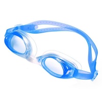 Silicone Swimming Googles - Blue Photo