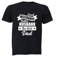 BuyAbility Mechanic. Husband. Dad - Adults - T-Shirt Photo