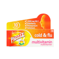 Plusssz Cold & Flu Multivitamin Effervescent - 10 Tablets Photo