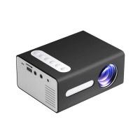 Dream Home DH - 1080P Portable LED Mini Projector - Black Photo