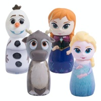 Disney Frozen 3D Bubble Bath Figurines - Pack of 4 Photo