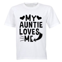 My Auntie Loves Me - Kids T-Shirt Photo