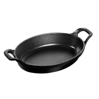 Chef and Home Cast Iron Skillet Oval - 16x9x3cm Photo