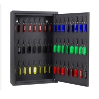 Mix Box 48 Keys Wall Mounted Key Cabinet Holder - Black Photo