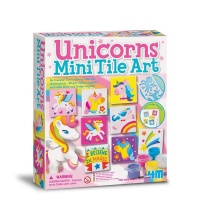 4M Unicorns Mini Tile Art Photo