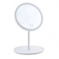 Led Makeup Mirror Storage Tray Touch Dimmer-White Photo