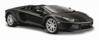 Maisto 1/24 Lamborghini Aventador Roadster - Dull Black Photo