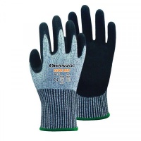 Hanvo Super Grip Cut Level 5 Nitrile Glove Photo