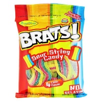 Broadway Sweets Brats Sour String Candy - 24 x 50g Photo