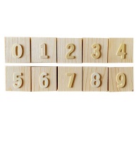 Echo Baby Wooden Number Blocks Photo