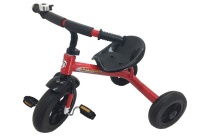 Rockin Riderz Tricycle Black & Red With Bell Photo