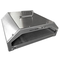 TP Products Single Square Pizza Oven with Stainless Steel Tile Photo