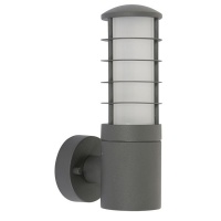 Zebbies Lighting - Slim - Matt Black LM6 Outdoor Wall Light Photo