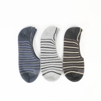 Woodland Men's Loafer Socks - Triple Pack - Multi Colours Photo