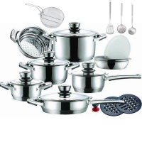 Dolphin 21 Piece Stainless Steel Pot Set Photo