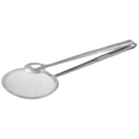 Kitchen Strainer and Clamp Tongs Photo